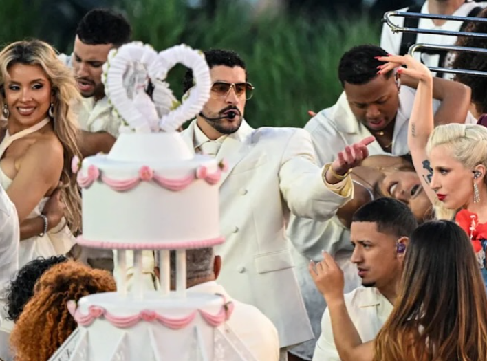 Barbara Moscoso en el Super Bowl